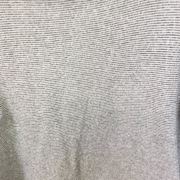 Grey & Gray Striped Cropped Sweatshirt - Picture 14 of 14